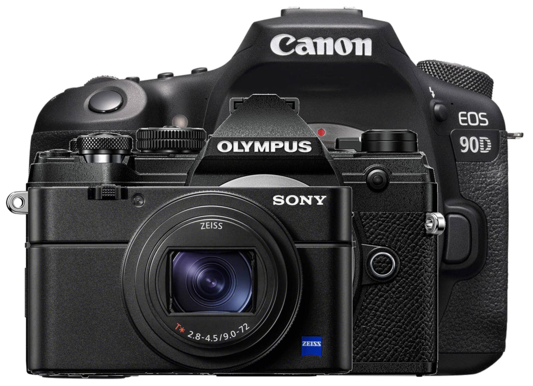 Olympus E-M5 Mark III vs Canon 90D vs Sony RX100 VII - 6