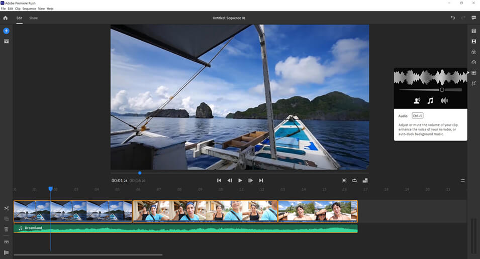 Video's maken met Adobe Rush - 5