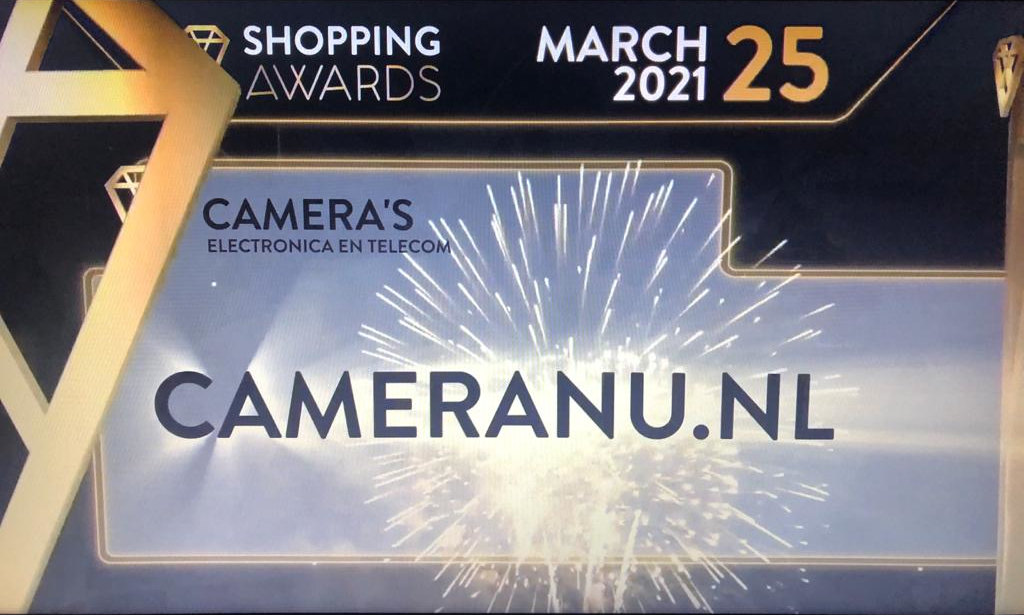 Cameranu wint Shopping Award 2021 - 1