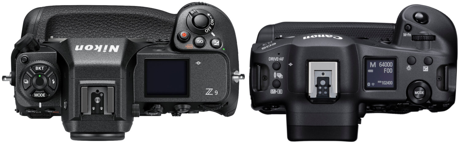 Vergelijk Nikon Z9 vs Canon R3 - 4